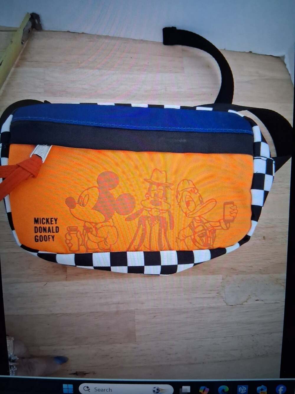 Disney Loungefly fanny pack belt bag Mickey Donald Goofy